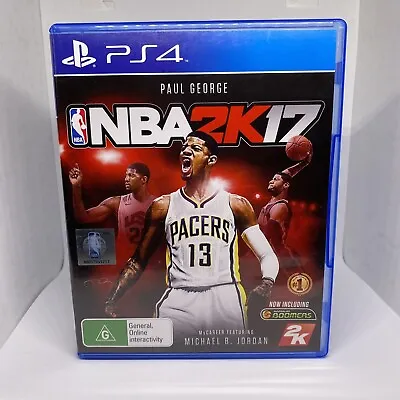 NBA 2K17 PS4 PlayStation 4 VGC Paul George • $9.95