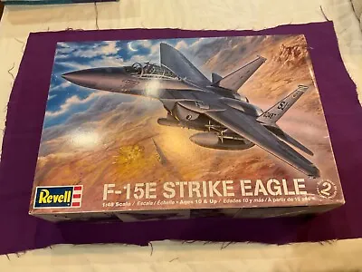 #49 Revell Strike Eagle Model 85-5511 F 15 E Scale 1:48 Germany Unpainted • $29.99