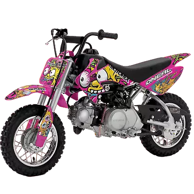 Honda CRF 50 2013 - 2023 Motocross Graphics |  MX Decals Kit Simpson Pink • $82.29