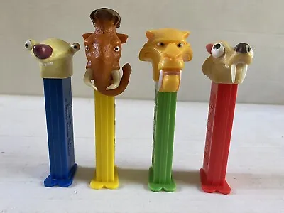 PEZ Dispenser Set ICE AGE 2 Toy MANNY DIEGO SID SCRAT 2006 • $19.99