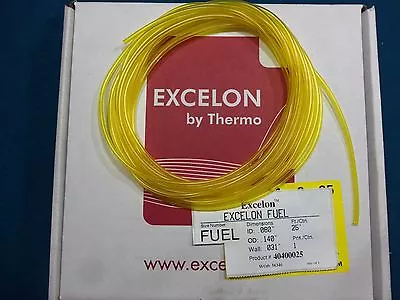 TYGON Equal - EXCELON Yellow Fuel Line .08 X.140 CraftsmanWeedeateretc.- 2 Ft • $4.58