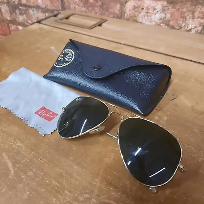 Vintage 80s 90s Rayban Aviator Sunglasses • £52.99