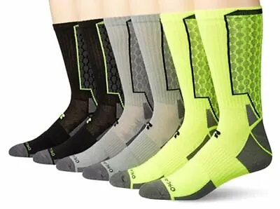 Russell Men's Active Performance Snake Bite Dri-Power 360 Crew Socks 3 Pair • $11.41