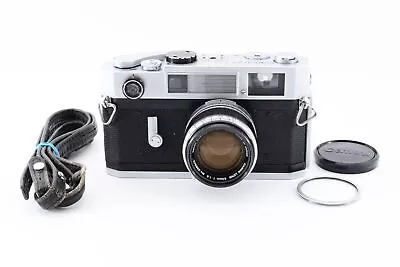 🍊 Near Mint 🍊 Canon 7S Rangefinder W/ Canon 50mm F1.8 Leica L39  Tested ... • $791.92