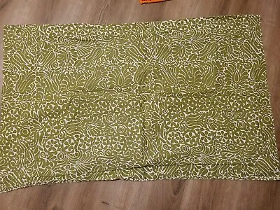 Crate & Barrel - Marimekko  Tamara Olive Green  King Sham • $24.99