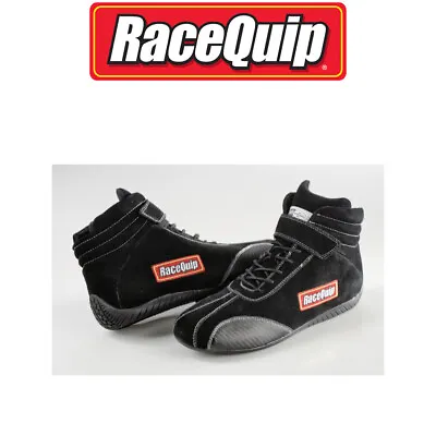 Racequip 305 Series Euro Carbon Mid-Top Racing Shoes SFI 3.3/5 Choose Size/Color • $91.95