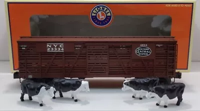 Lionel New York Central Acf 40-ton Stock Cattle Car 6-17703! O Scale Freight Nyc • $59.99