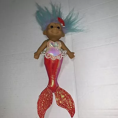 Rare Vintage Large 10  Russ Troll Hanging My 1st Mermaid With Poseable Arms • $42.30