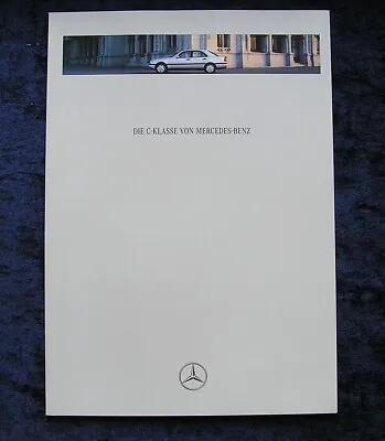 Mercedes-Benz C-Class Brochure W 202 8.1995 C 180 200 220 280 C 250TD 54 S. • $8.50
