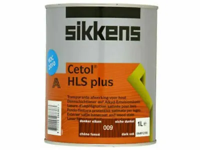 £23.20 • Buy Sikkens SIKCHLSPDO1L Cetol HLS Plus Translucent Woodstain Dark Oak 1 Litre