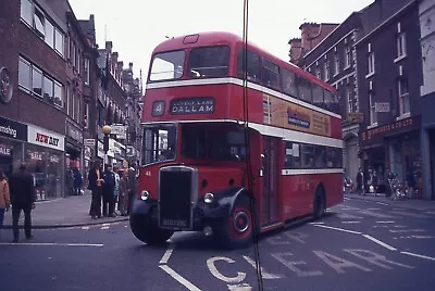 Original WARRINGTON Bus Slide . Leyland Titan PD2/40 E.Lancs #48 BED729C . 1972 • £3.49