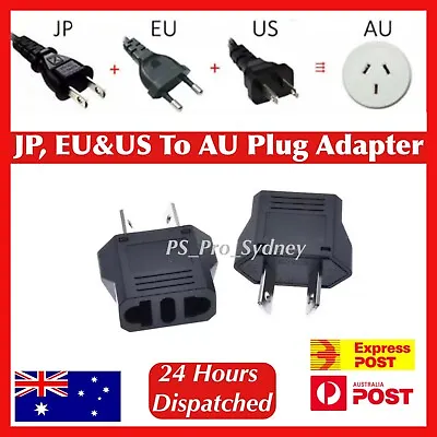 $5.59 • Buy USA US EU JAPAN ASIA To AU Australia Plug AC Power Adapter Travel Converter