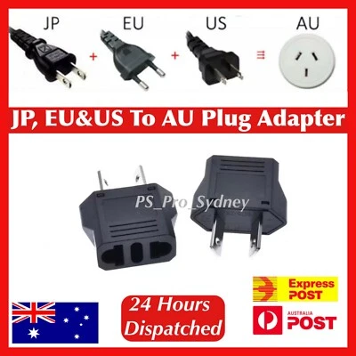 $5.59 • Buy USA US EU JAPAN ASIA To AU Australia Plug AC Power Adapter Travel Converter