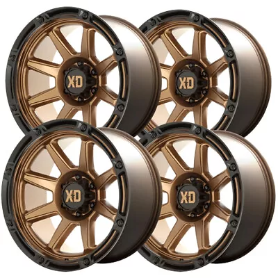 (Set Of 4) XD Series XD863 20x9 6x135 +18mm Bronze Wheels Rims 20  Inch • $1403.96