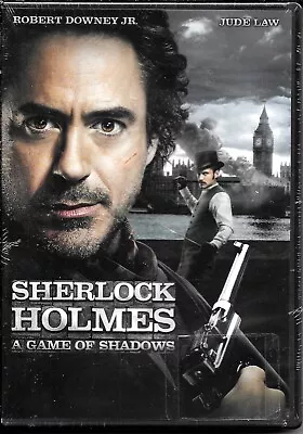 SHERLOCK HOLMES: A GAME Of SHADOWS On DVD - Brand New Sealed • $7.09