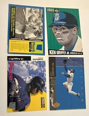 Ken Griffey Jr Lot Of 4 Various Years/Manufacturer See Scan  Seattle Mariners • $1.99