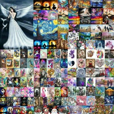 $10.95 • Buy DIY 5D Diamond Painting Crystal Cross Stitch Hand Embroidery Art Decor Craft Kit