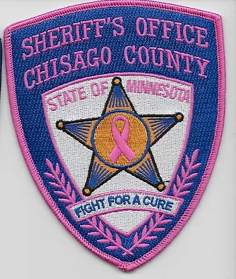 Breast Cancer Awareness Chisago County Sheriff State Minnesota MN • $7.99