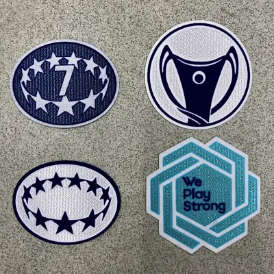 UEFA European Women's Champions League Patches Set Of 4 • £11