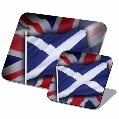 1x Cork Placemat & Coaster Set - Scotland Scottish Flag Union Jack #15606 • £14.99