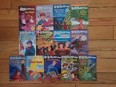 VG+ 13 PB A To Z Mysteries Calendar Chapter Lot Reading Program The Goose's Gold • $19.95