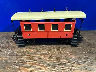 Marklin MAXI 1 Gauge Metal PASSENGER 3rd Class  GOLDOLA Car • $49.99