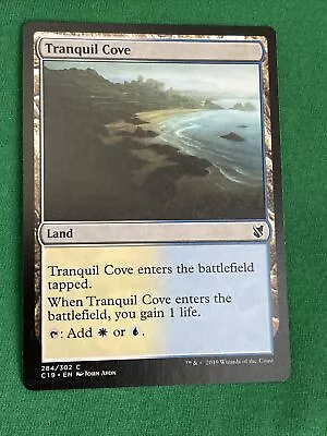Magic The Gathering Dual Land Tranquil Cove Commander White Blue Gain 1 Life • $0.99