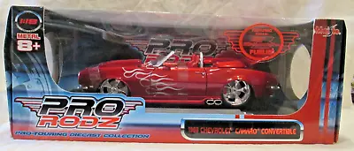 Maisto Pro Rodz Por Touring 1968 Chevrolet Camaro Convertible 1:18 Diecast • $24.99