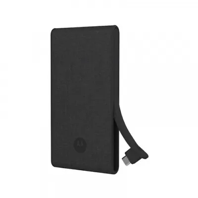 Motorola Power Pack Slim 2400 For USB-C USB-A And Micro-USB Devices - Black • $8.99