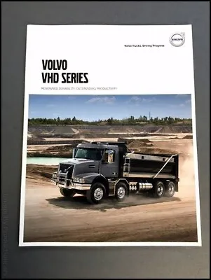 2016 2017 Volvo VHD Heavy Duty Medium Truck 52-page Sales Brochure Catalog • $23.96
