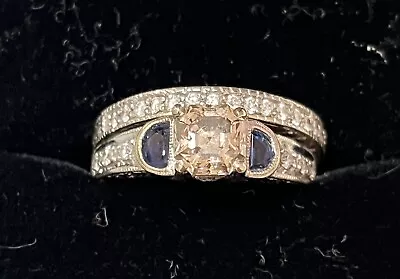 Unique Stunning Ladies Vintage Diamond Engagement Ring And Wedding Band. • $1399