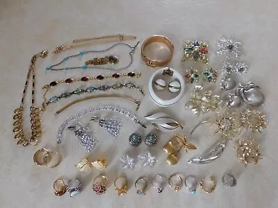 Vintage Big Lot Of ALL SARAH COVENTRY Necklaces Rings Earrings Brooches And SETS • $28