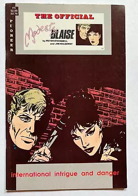 The Official Modesty Blaise #5 Fine/Fine+ Pioneer Press 1988 • $4.99