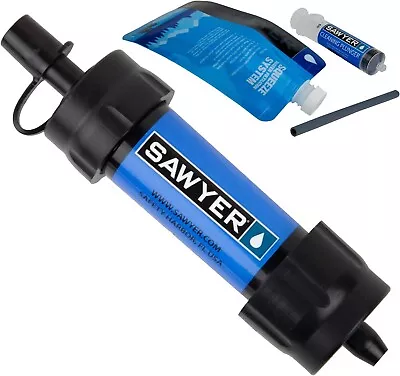 Sawyer Products SP128 Mini Water Filtration System Single Blue • $57.24