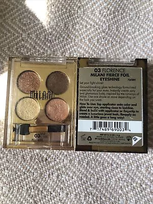 2x Milani Fierce Foil Eyeshine #03 Florence • $14.98