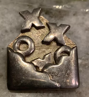 Vintage Pin 15.2 Grams X’s & O’s.           MAPLE92  Combine With Other Items • $6