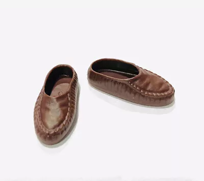 Mego Planet Of The Apes Cornelius Brown Moccasins For 8 Inch Figures • $13.50