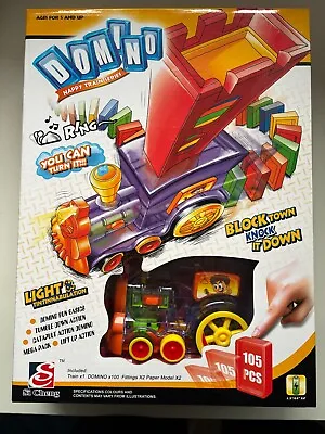 Domino Light & Sound Happy Train Series - Domino Building Game - New In Box • £8.95