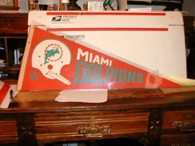 4 Miami Dolphins Pennants • $60