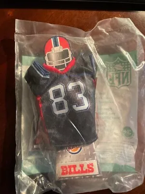 2007 Nfl Mini Jersey 4  Tall Buffalo Bills Lee Evans #83 Burger King Meal Toy • $3