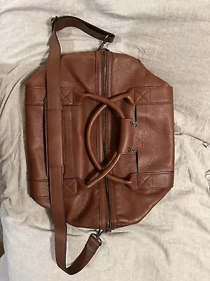 Tecovas Leather Duffle Bag • $250