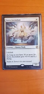 Serra Ascendant- Iconic Masters MTG- NM FOIL Magic 031/249 White Human Monk Rare • $35