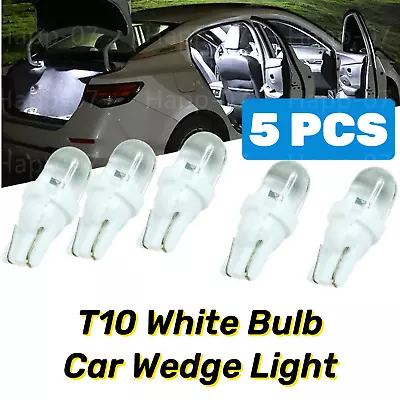 Car White LED T10 194 168 W5W Auto Interior Map Trunk License Plate Light Bulb • $0.10