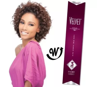 Outre Velvet Remi 100% Human Hair For Weaving RETRO CURL 3PCS • $25.99