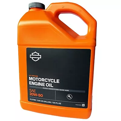 Genuine Harley Davidson H-D 360 Motorcycle Oil 20w50 4 Litre • £56