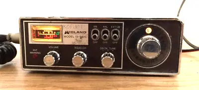 Vintage Midland CB Radio Model 13-882C 23 Channel TESTED WORKS! • $19.99