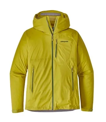 NEW PATAGONIA Stretch Rainshadow Jacket Men's S Fluid Green Reg Fit MSRP $199 • $165