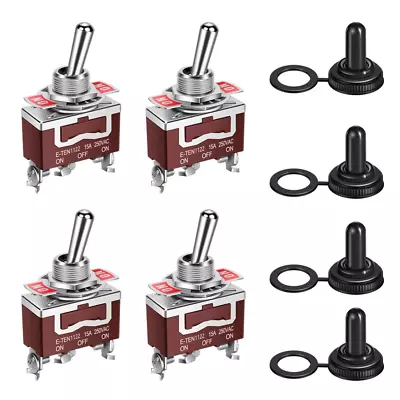 CNAODUN Waterproof Toggle Switch On-Off-On 30A 12VDC/15A 250VAC 3 Pin 3 Position • $17.68