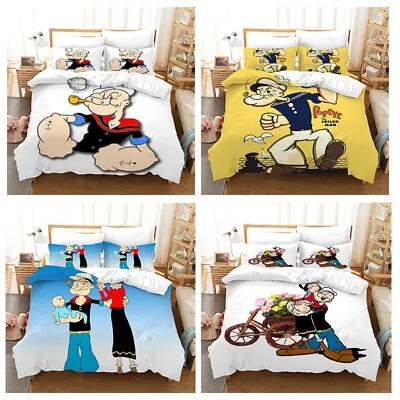 Quilt/Doona/Duvet Cover Set Single/Double/Queen/King Size Bed Pillow Cases • £12.36