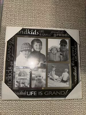 Malden  Grandkids  Photo Frame 5 Photo • $25.99